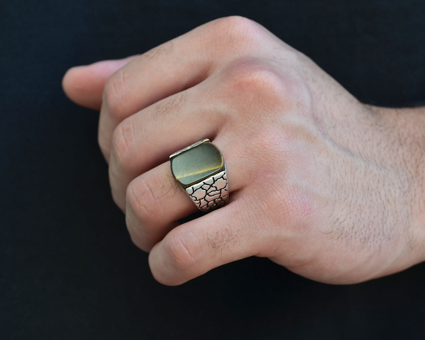 RING FOR MEN SILVER 925K