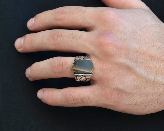 RING FOR MEN SILVER 925K