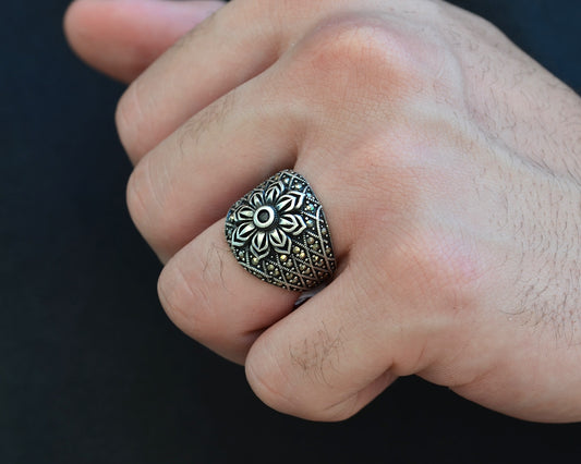 Ring for men 925k  pure silver