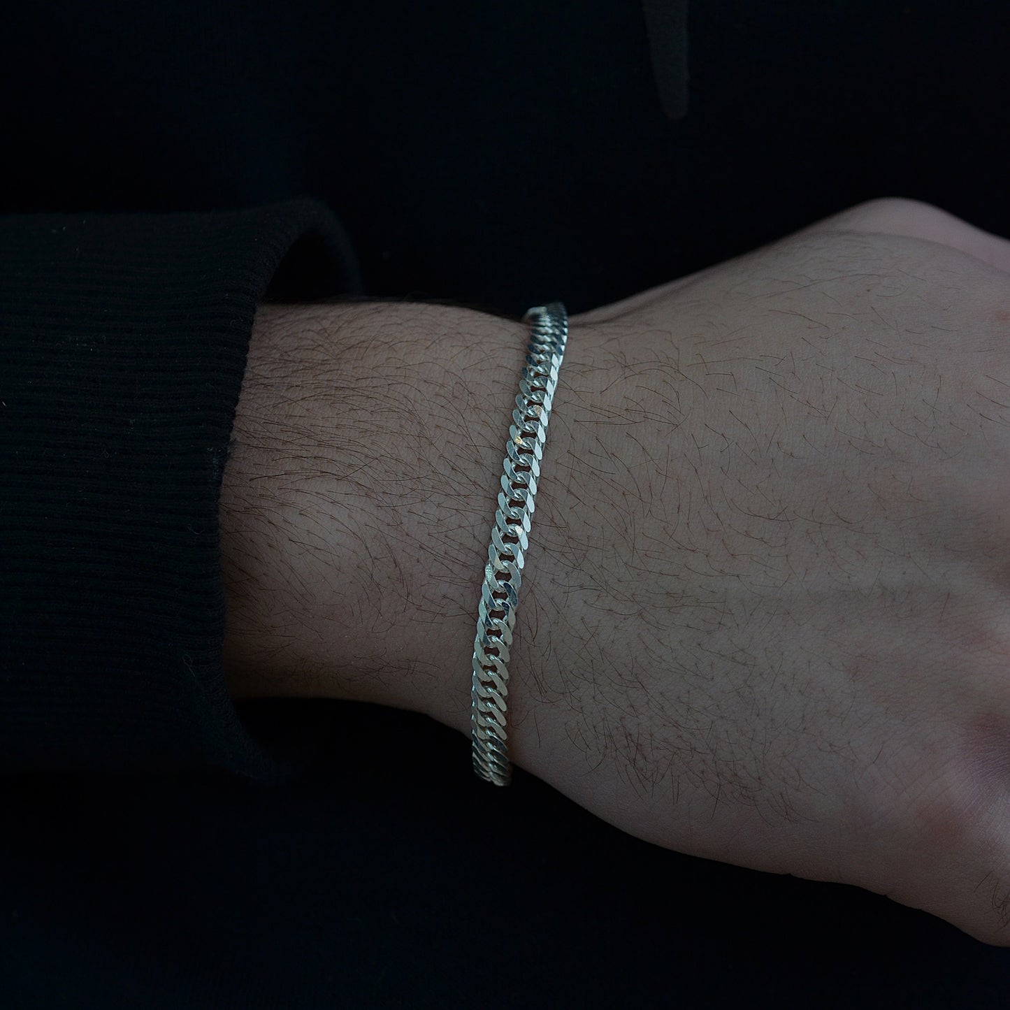 new gromet bracelet for men heavy one silver 925k italian silver
