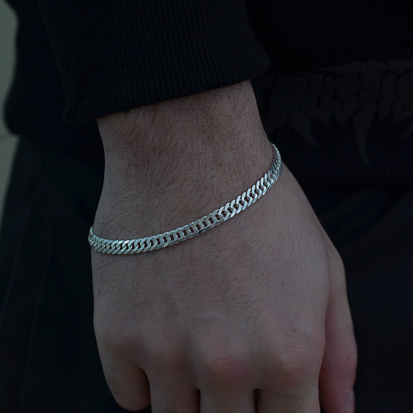 new gromet bracelet for men heavy one silver 925k italian silver