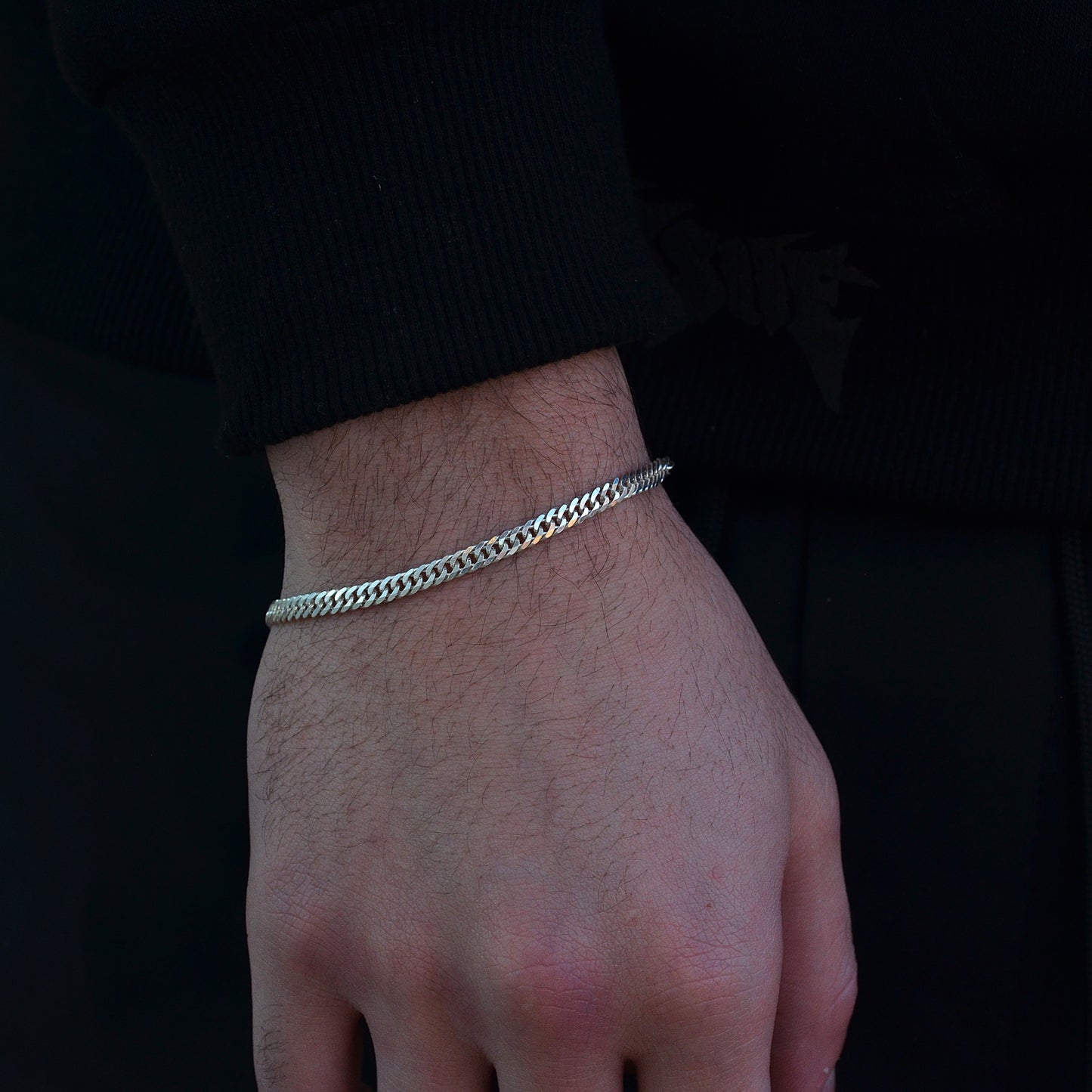 gromet engalnd braclete for men silver 925k
