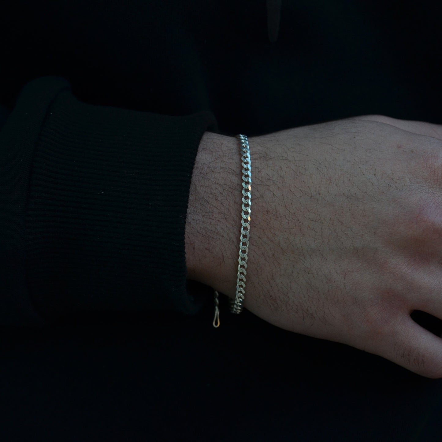 gromet braclete for men silver 925k