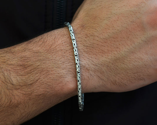 BRACELET FOR MEN KING STYLE SILVER 925k
