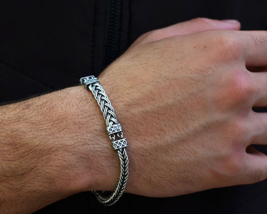 BRACELET FOR MEN  SILVER 925k