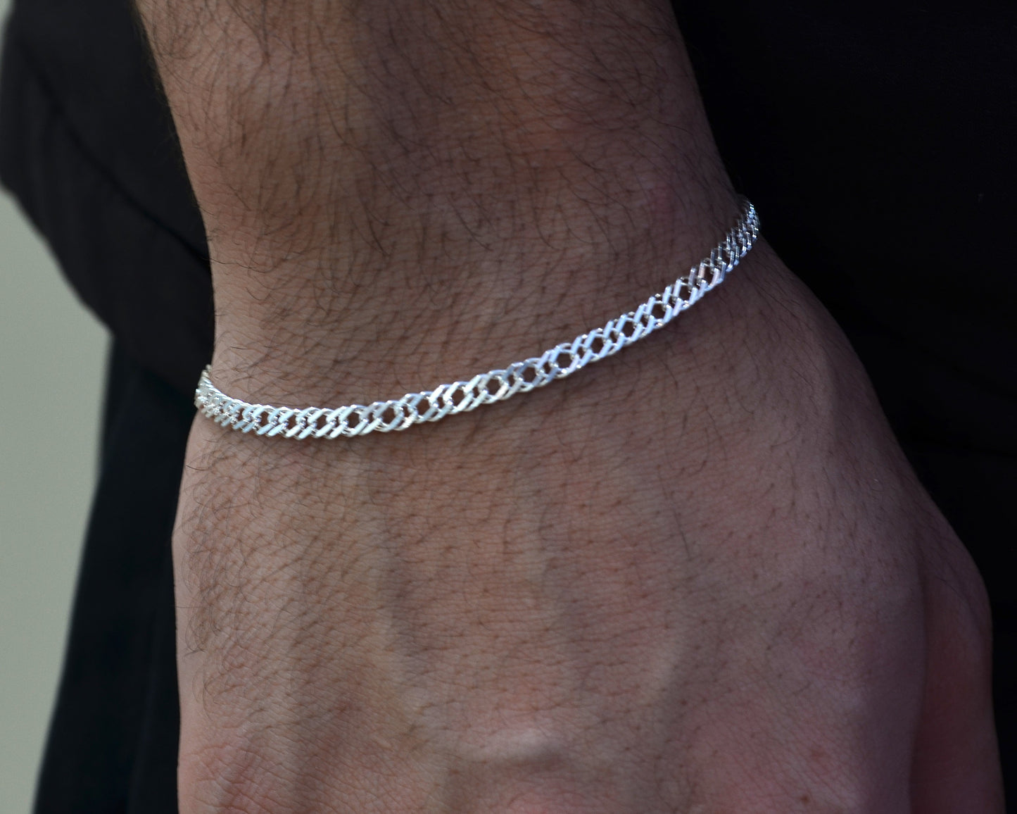 BRACELET FOR MEN عش النمل  SILVER 925k
