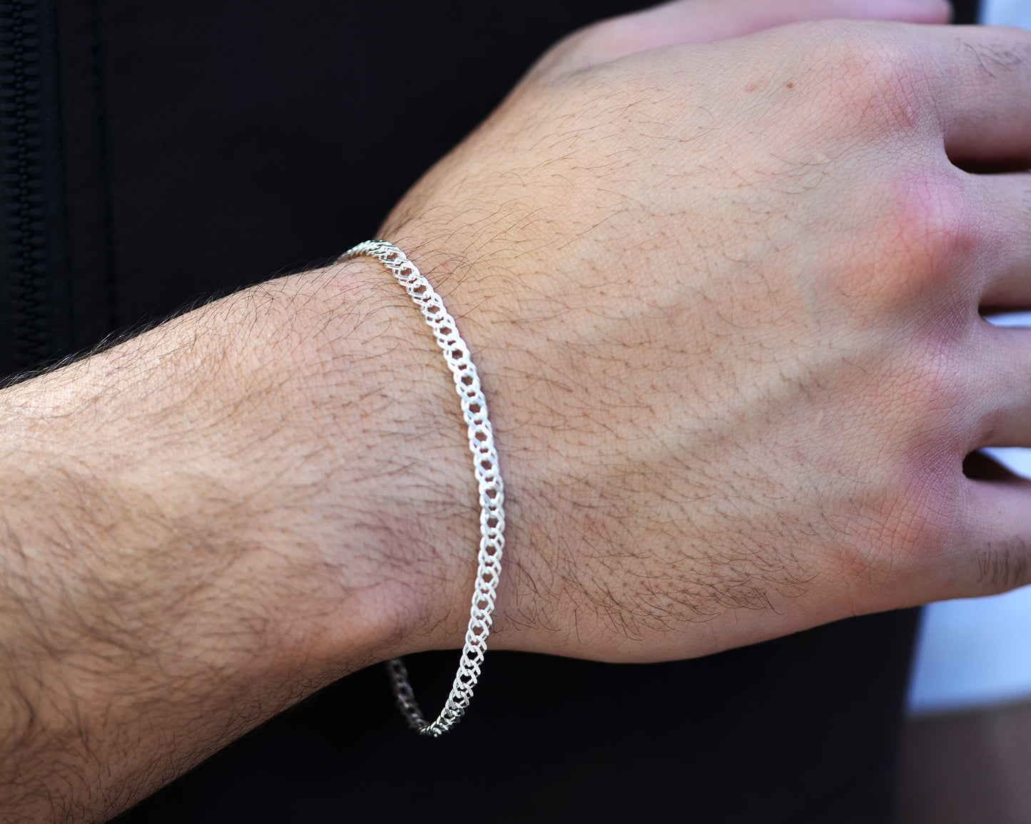 BRACELET FOR MEN عش النمل  SILVER 925k