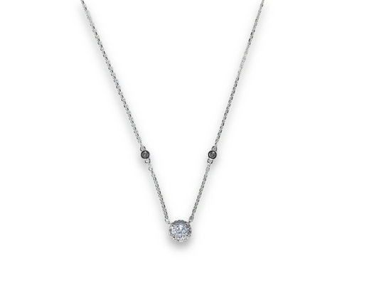 necklace for women pure silver 925k  plated by PLATINUM