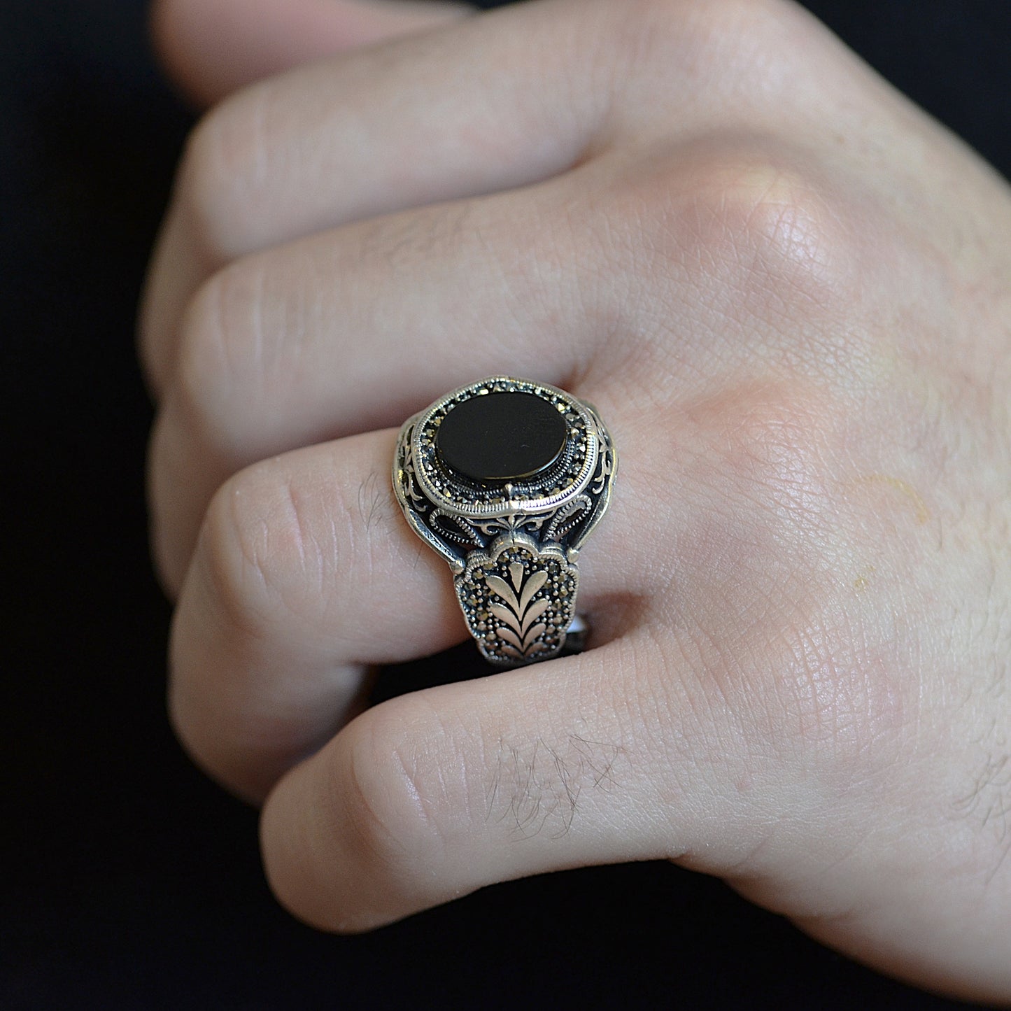 Imperial Onyx Silver 925K
