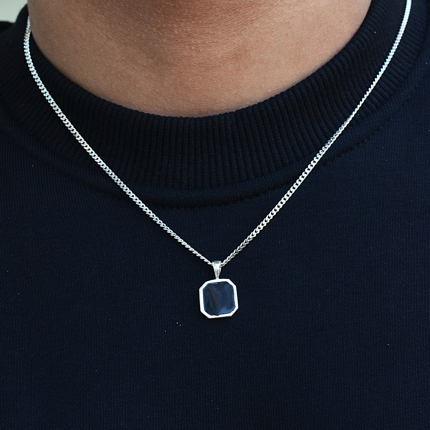 new necklace silver 925k