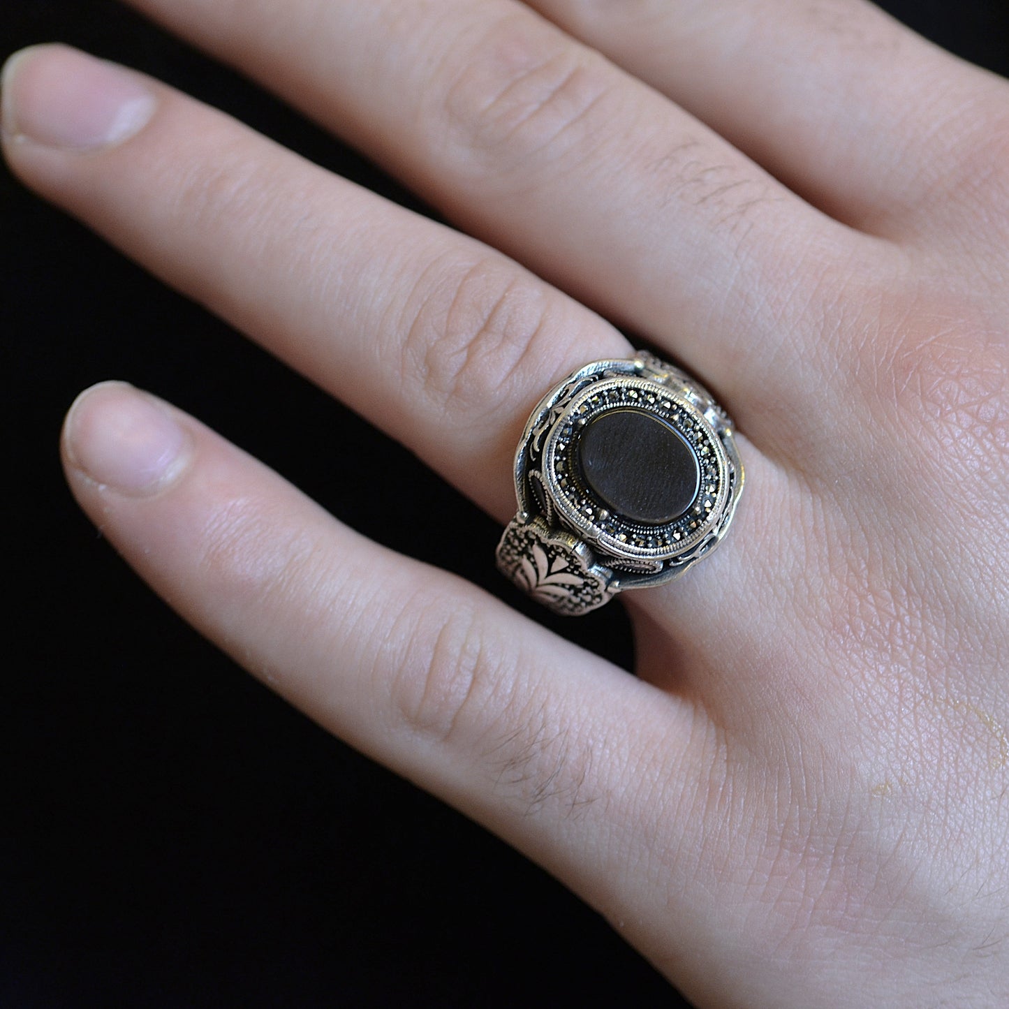 Imperial Onyx Silver 925K