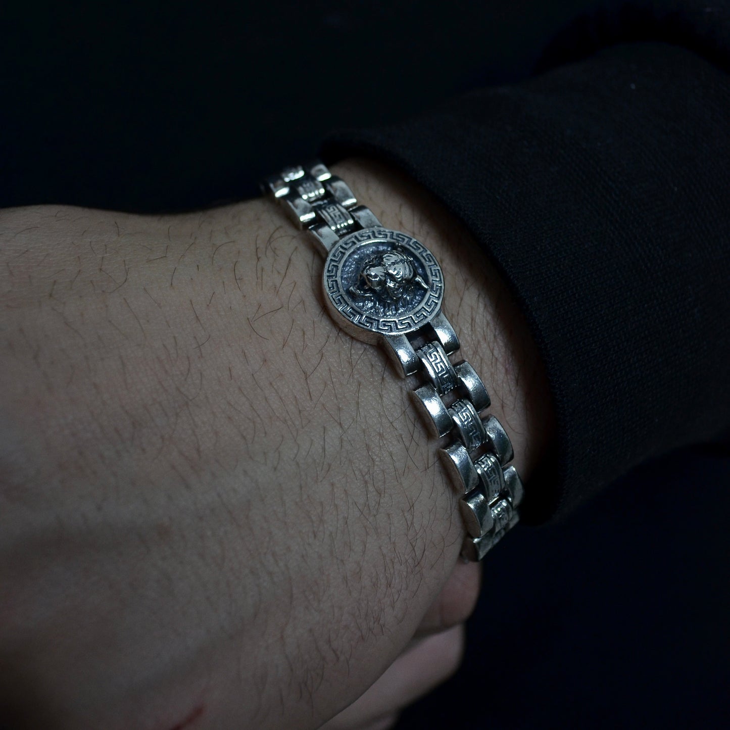Tiger Head Bracelet silver 925k