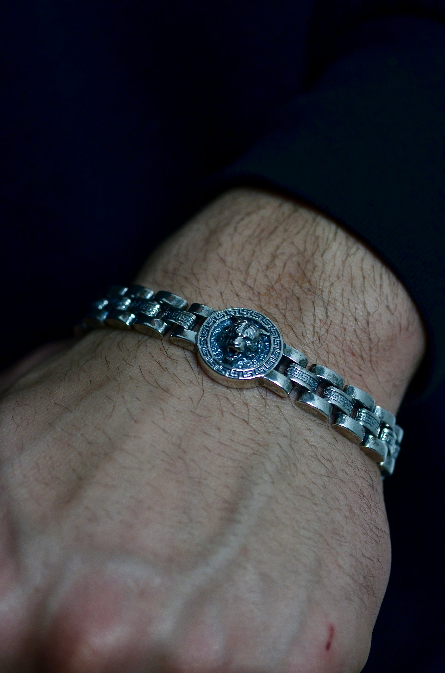 Tiger Head Bracelet silver 925k