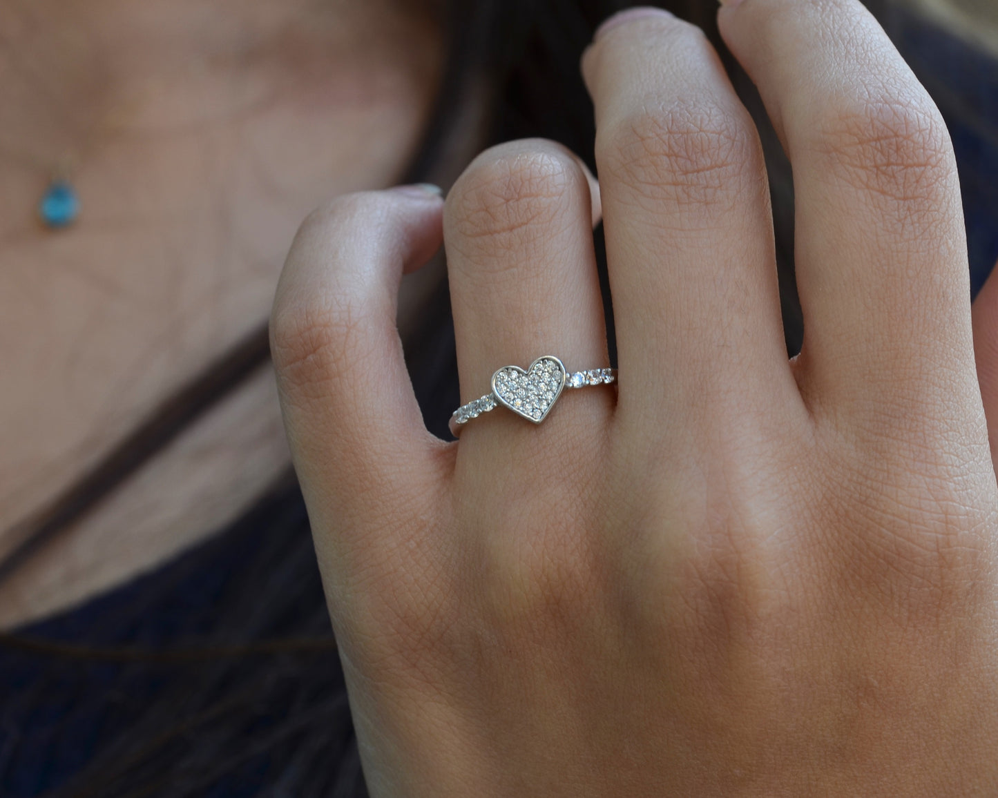 ring for women pure silver 925k PLATED BY PLATINUM