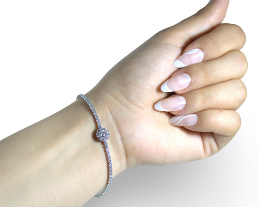 bracelet for women pure silver 925k