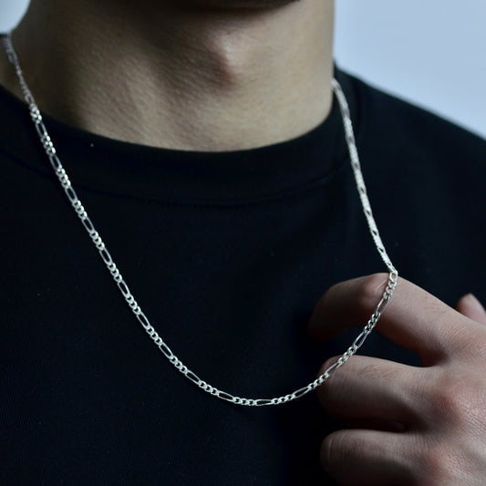 Modern carteir Silver Chain Necklace silver 925K