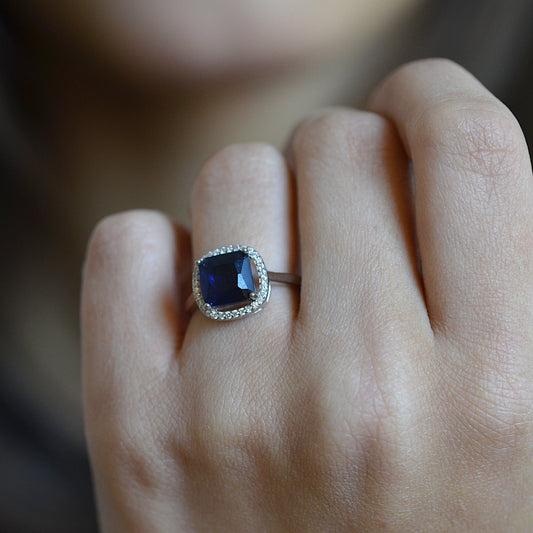 Ocean Majesty Ring Silver 925K