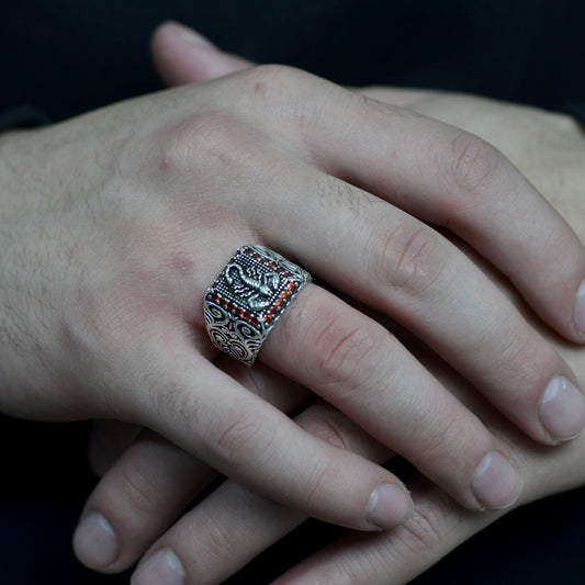 Scorpion King Ring silver 925k