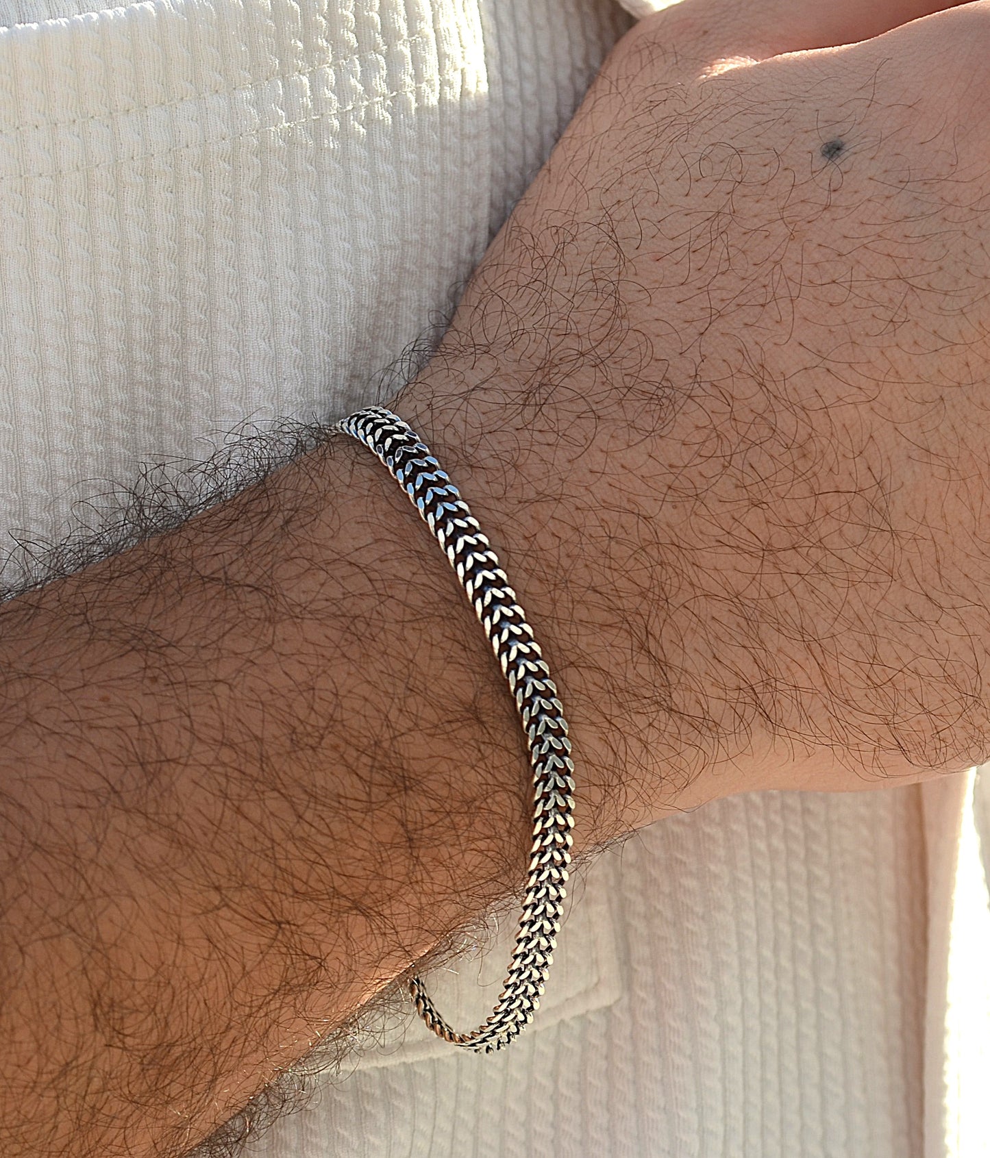 bracelet for men silver 925k italian