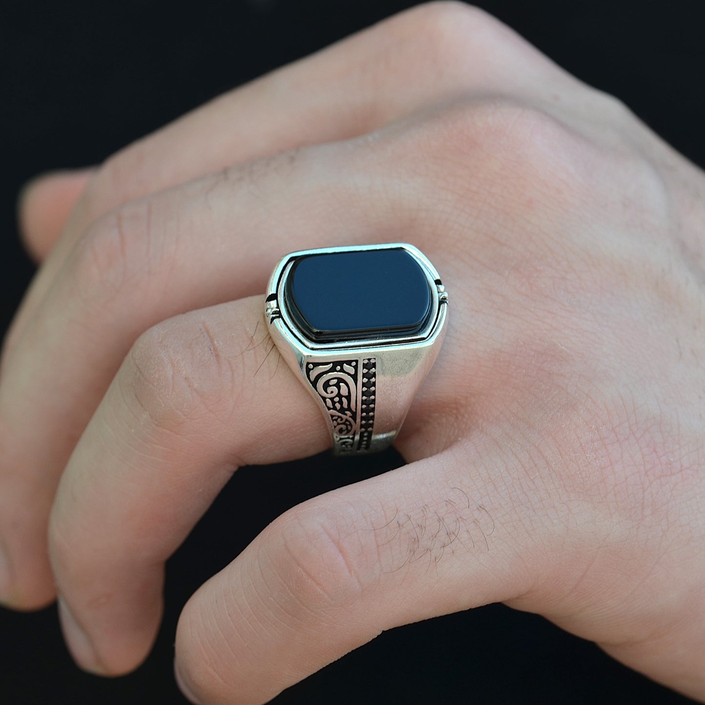 Double Side Ring silver 925k