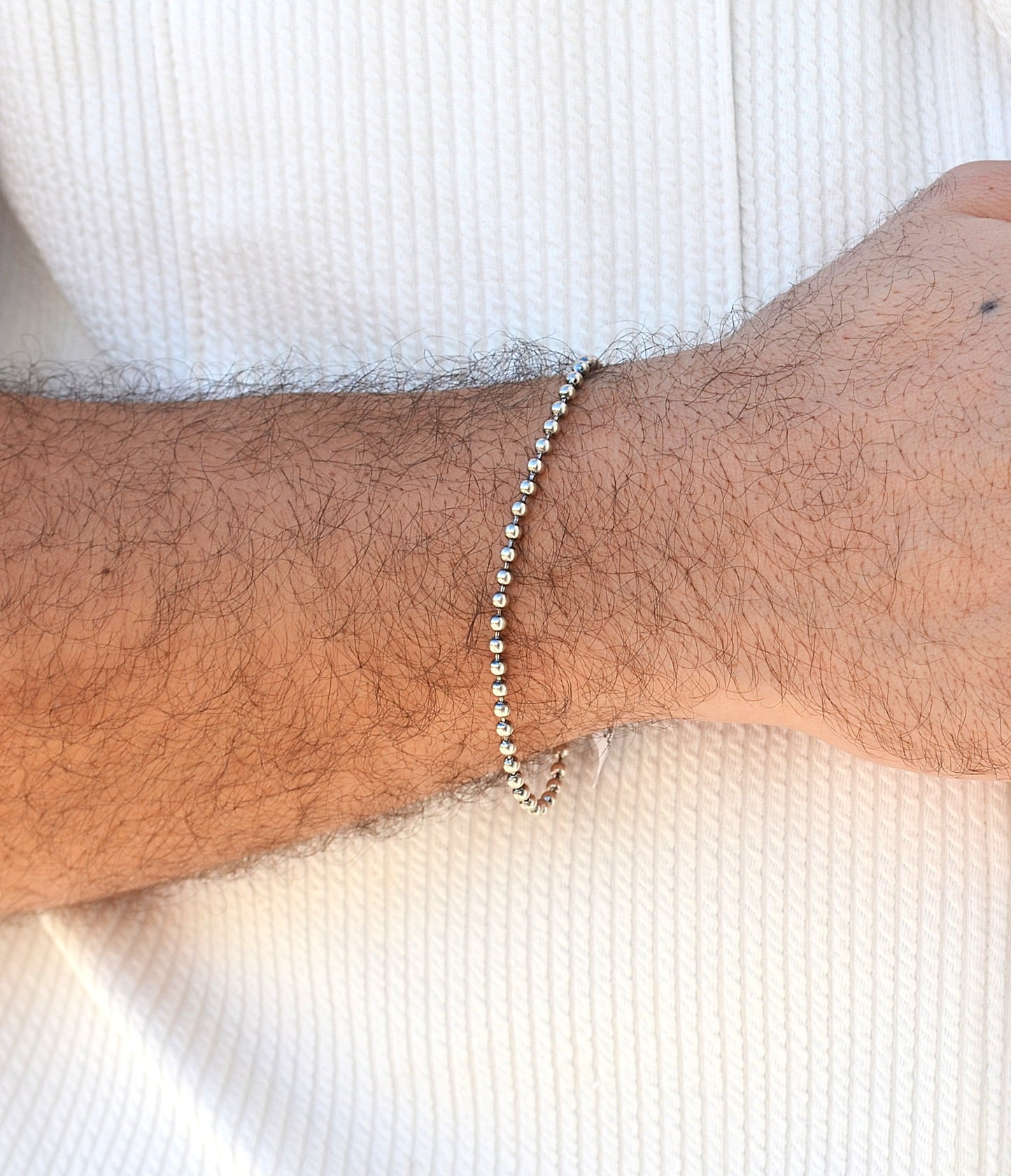 bracelet for men marine style silver 925k