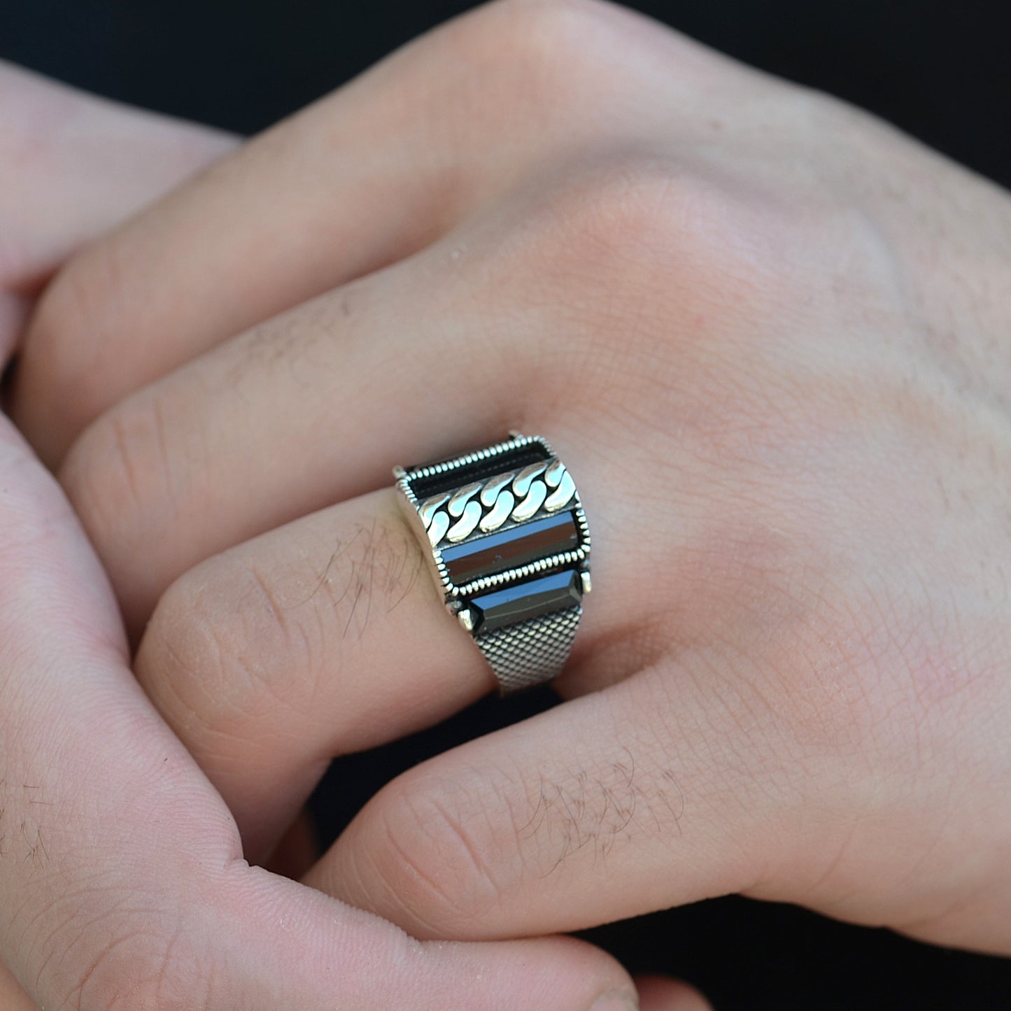 Prestige Link Ring silver 925k