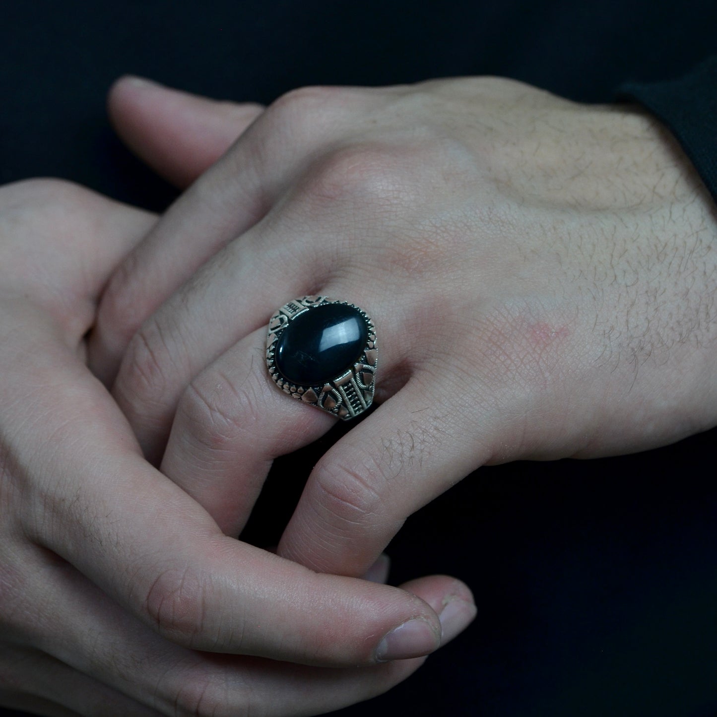 Night Emperor Ring silver 925k