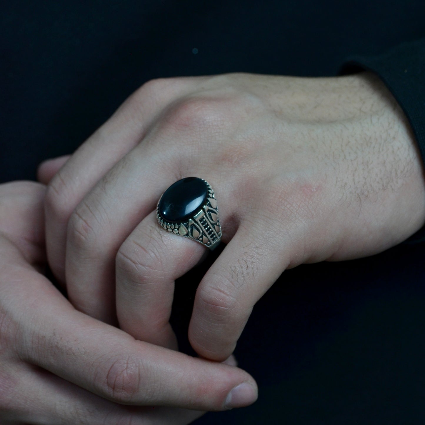Night Emperor Ring silver 925k