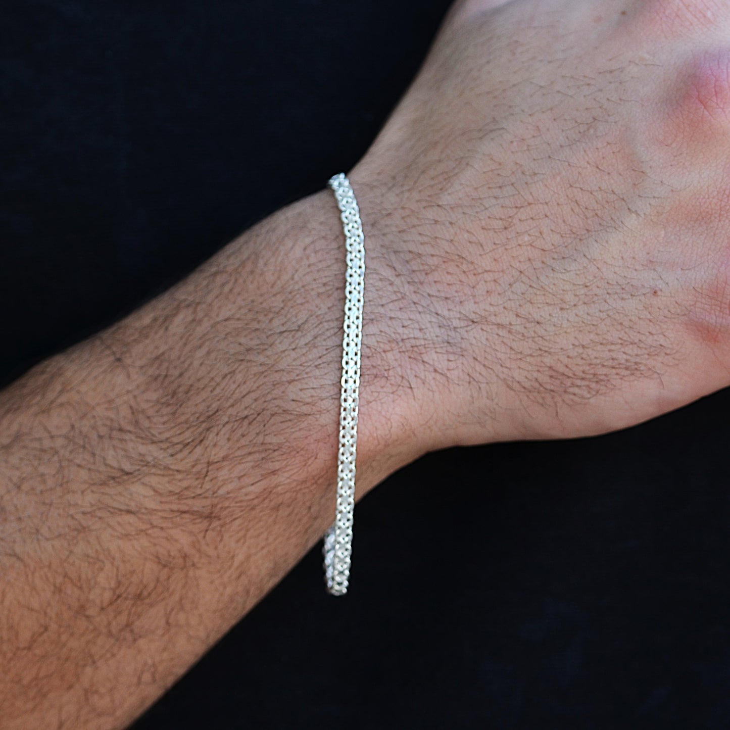 bracelet for men italian silver 925k