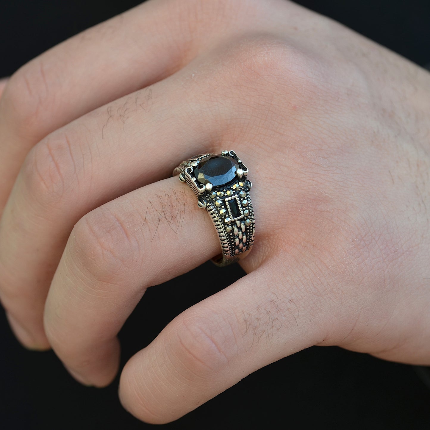 Crimson Royal Ring silver 925k