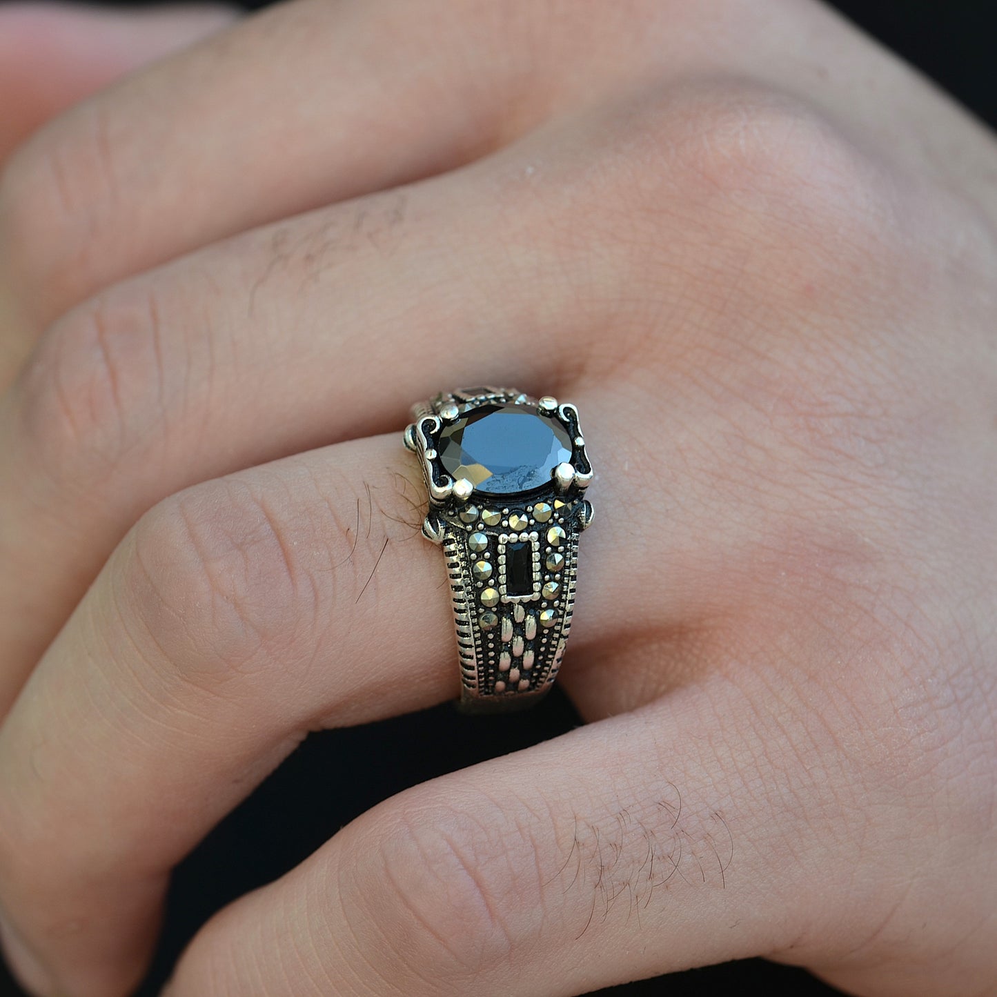 Crimson Royal Ring silver 925k