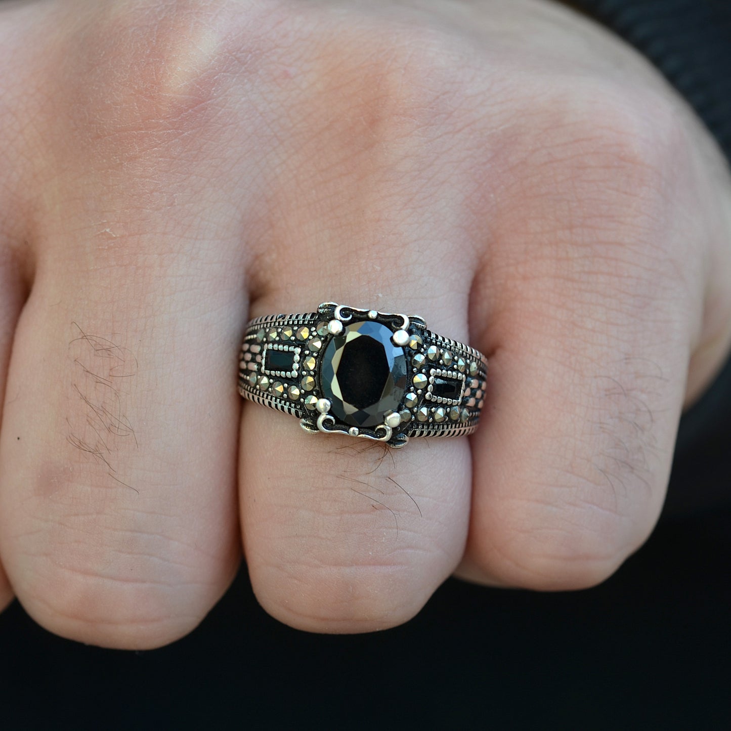 Crimson Royal Ring silver 925k