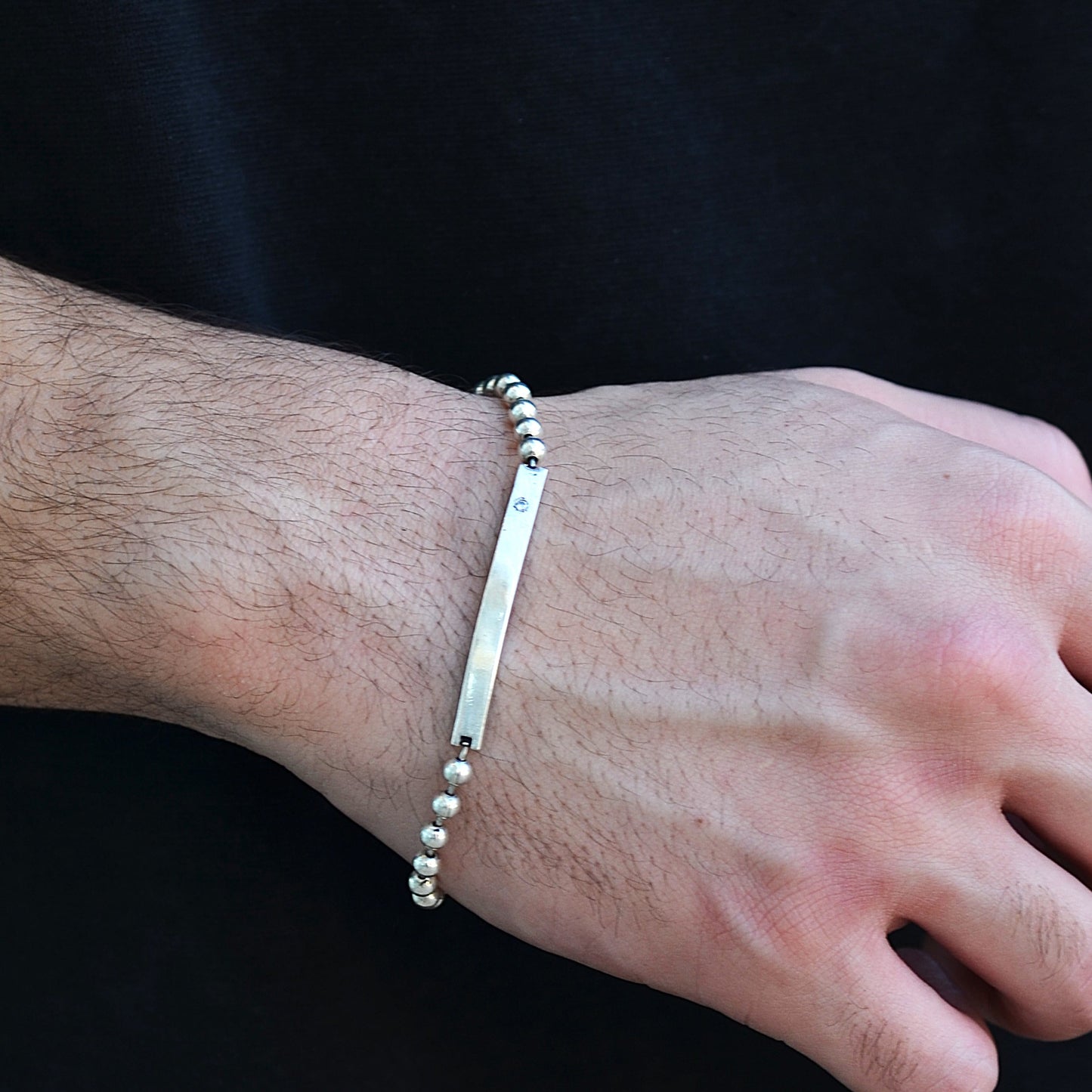 marine bracelet for men italian silver 925k