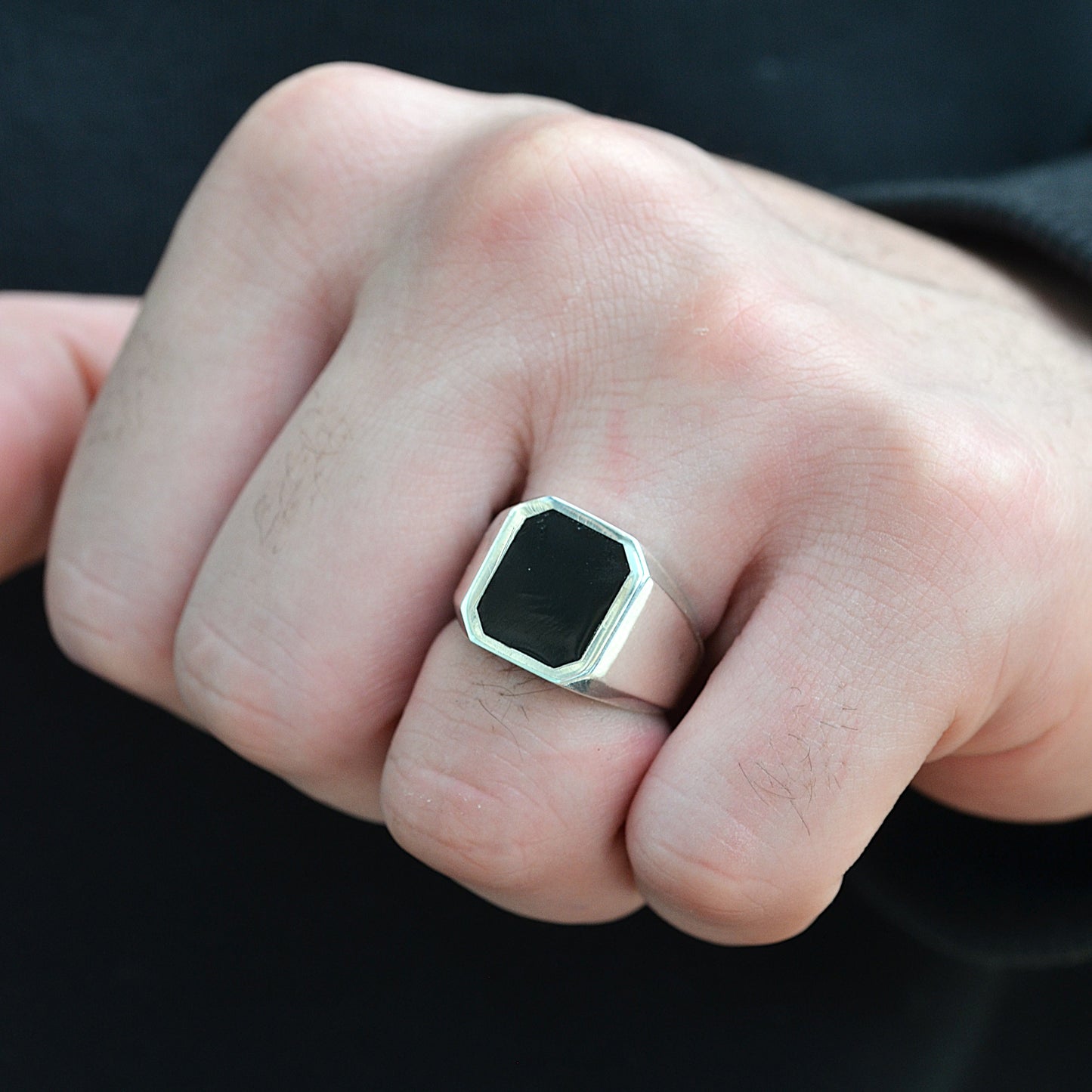 Noir Elite Ring silver 925k