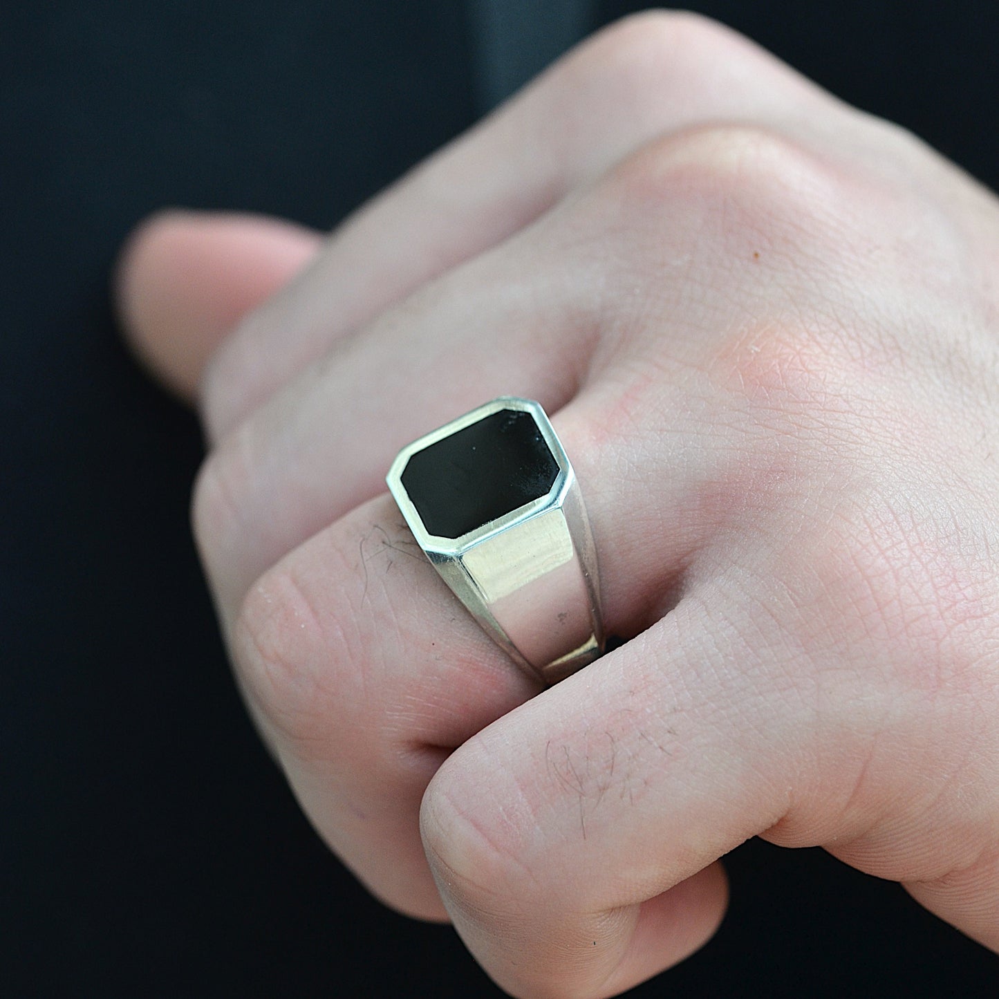 Noir Elite Ring silver 925k