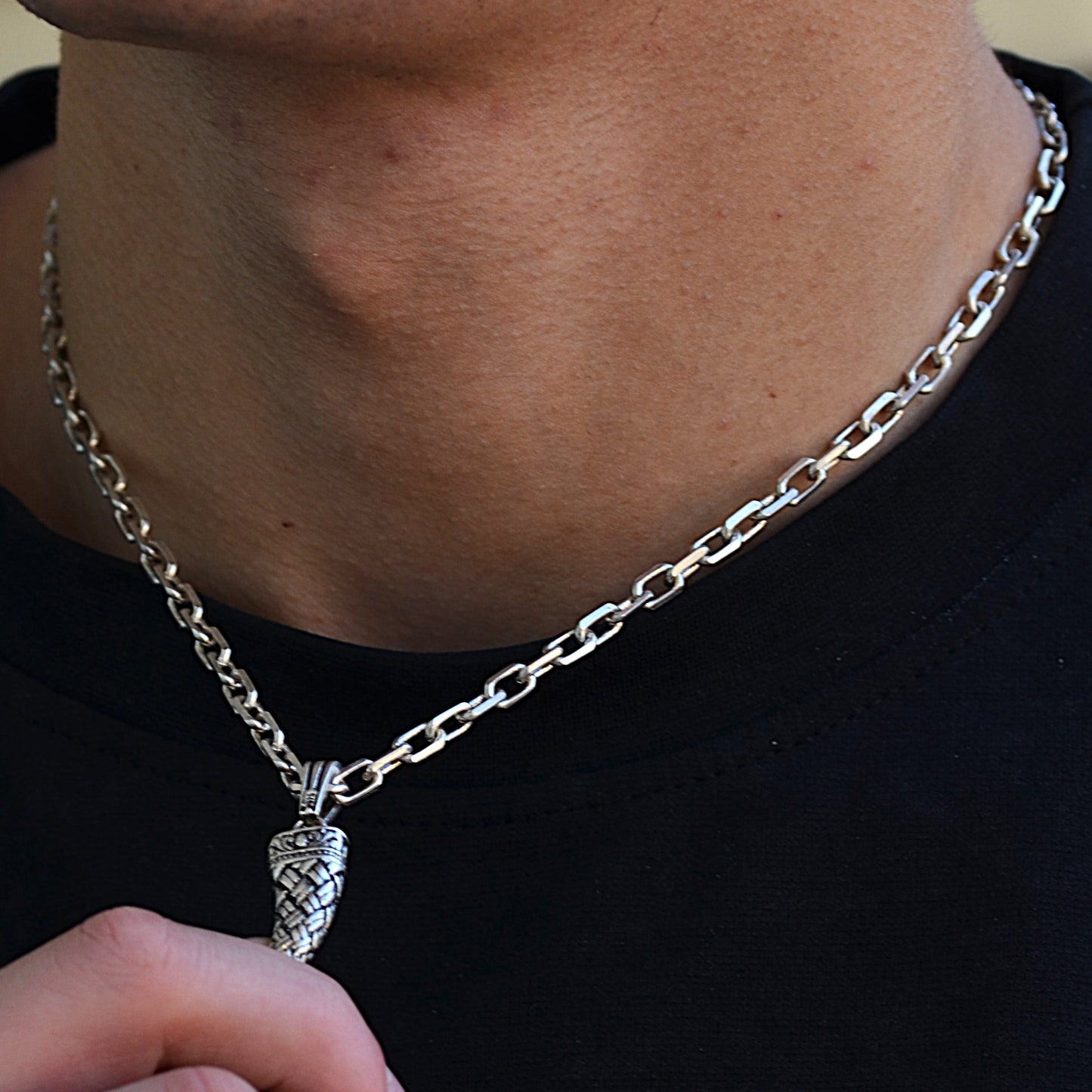 chain for men silver 925k