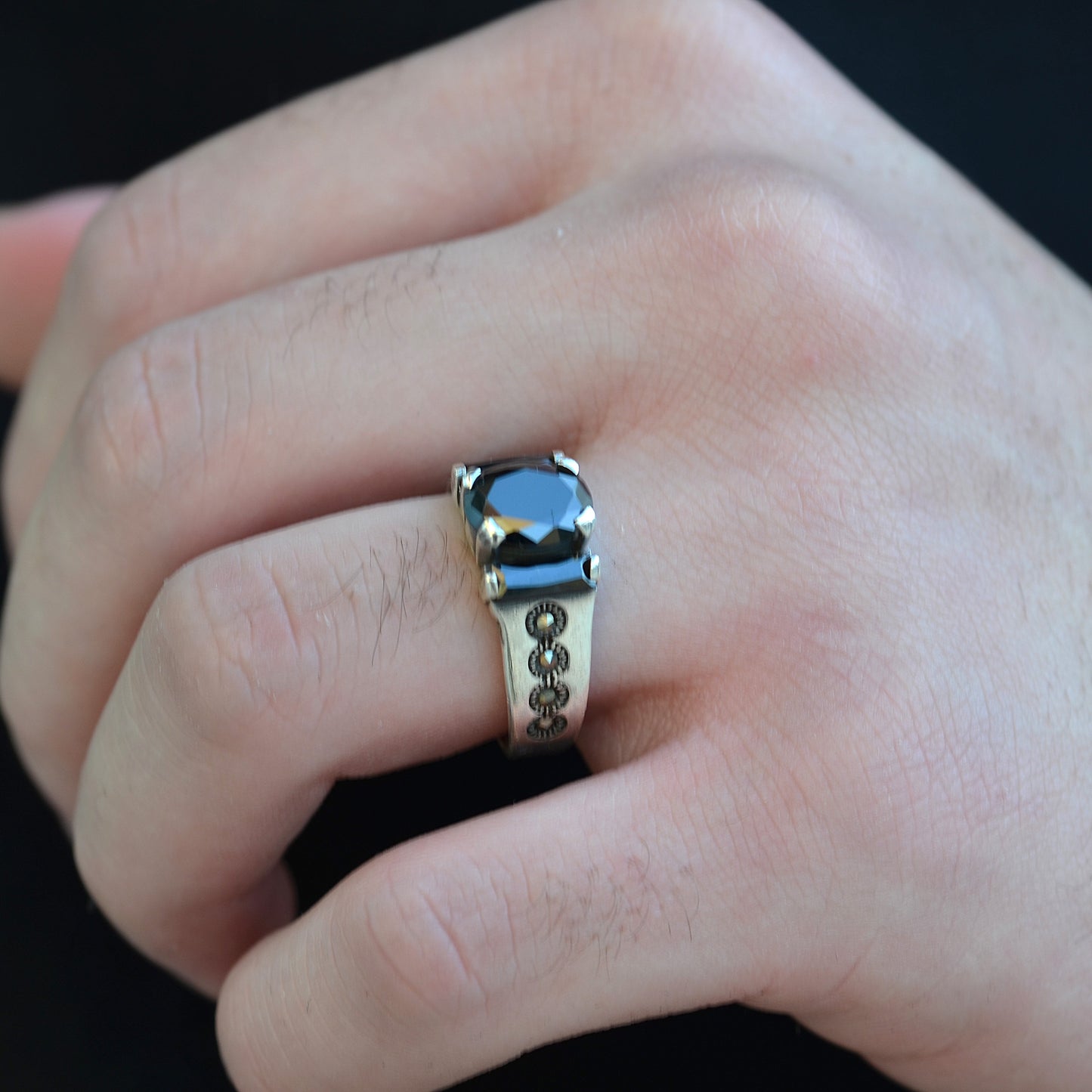 Onyx Legacy Ring silver 925k