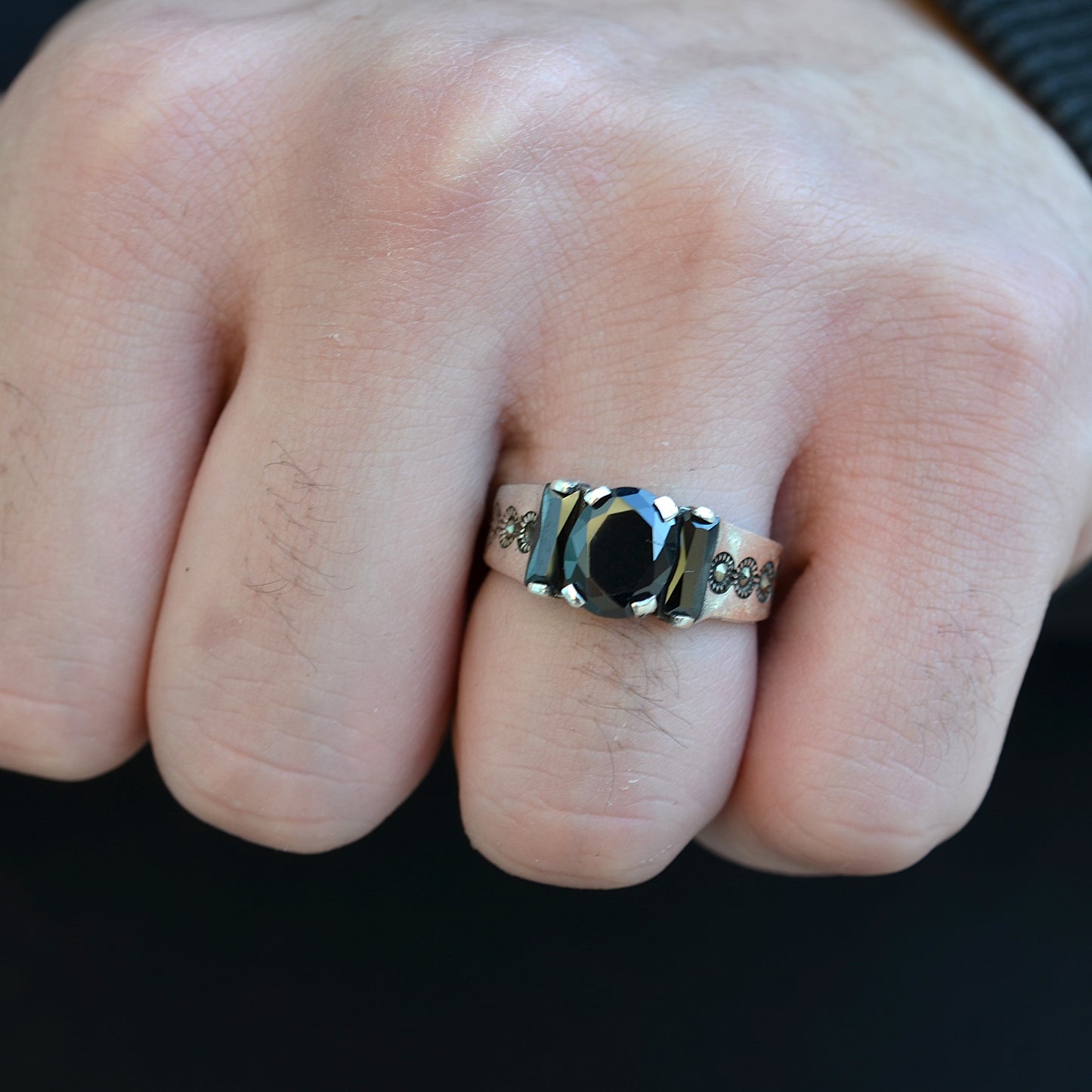 Onyx Legacy Ring silver 925k