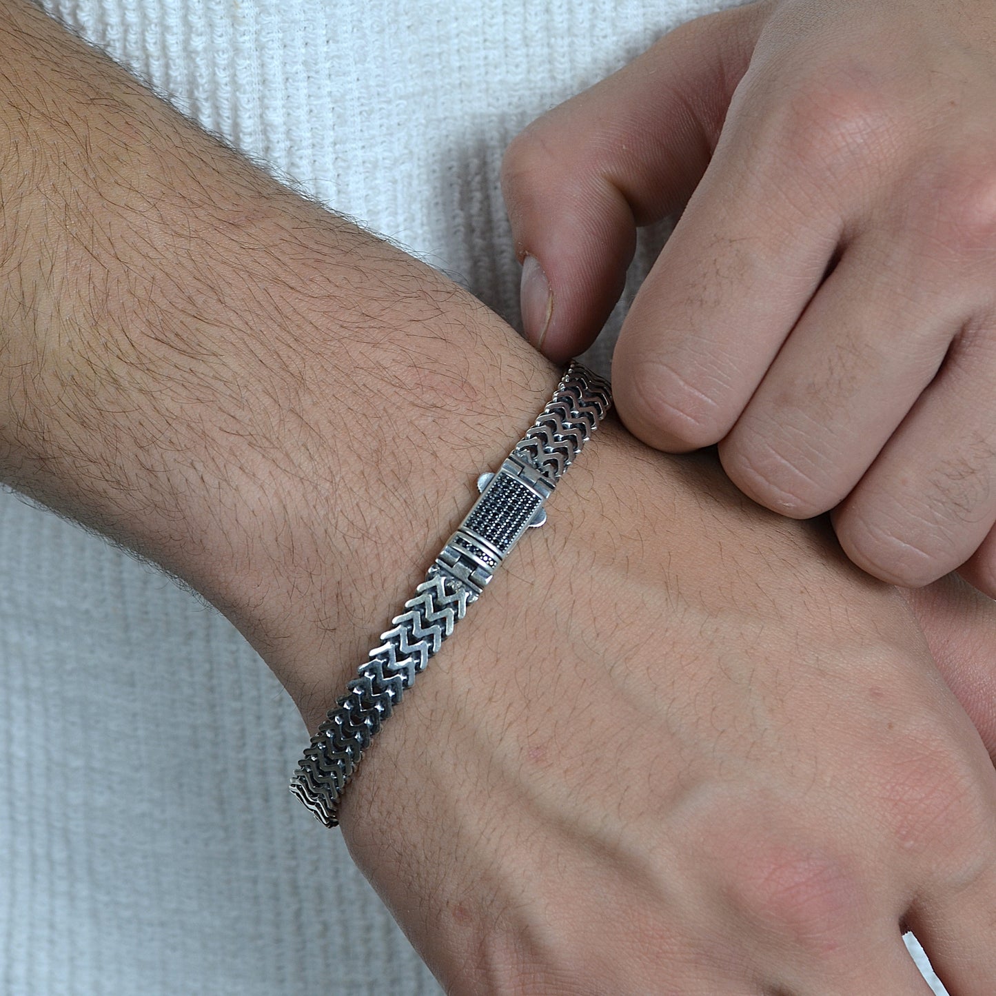Titan Link Bracelet silver 925k
