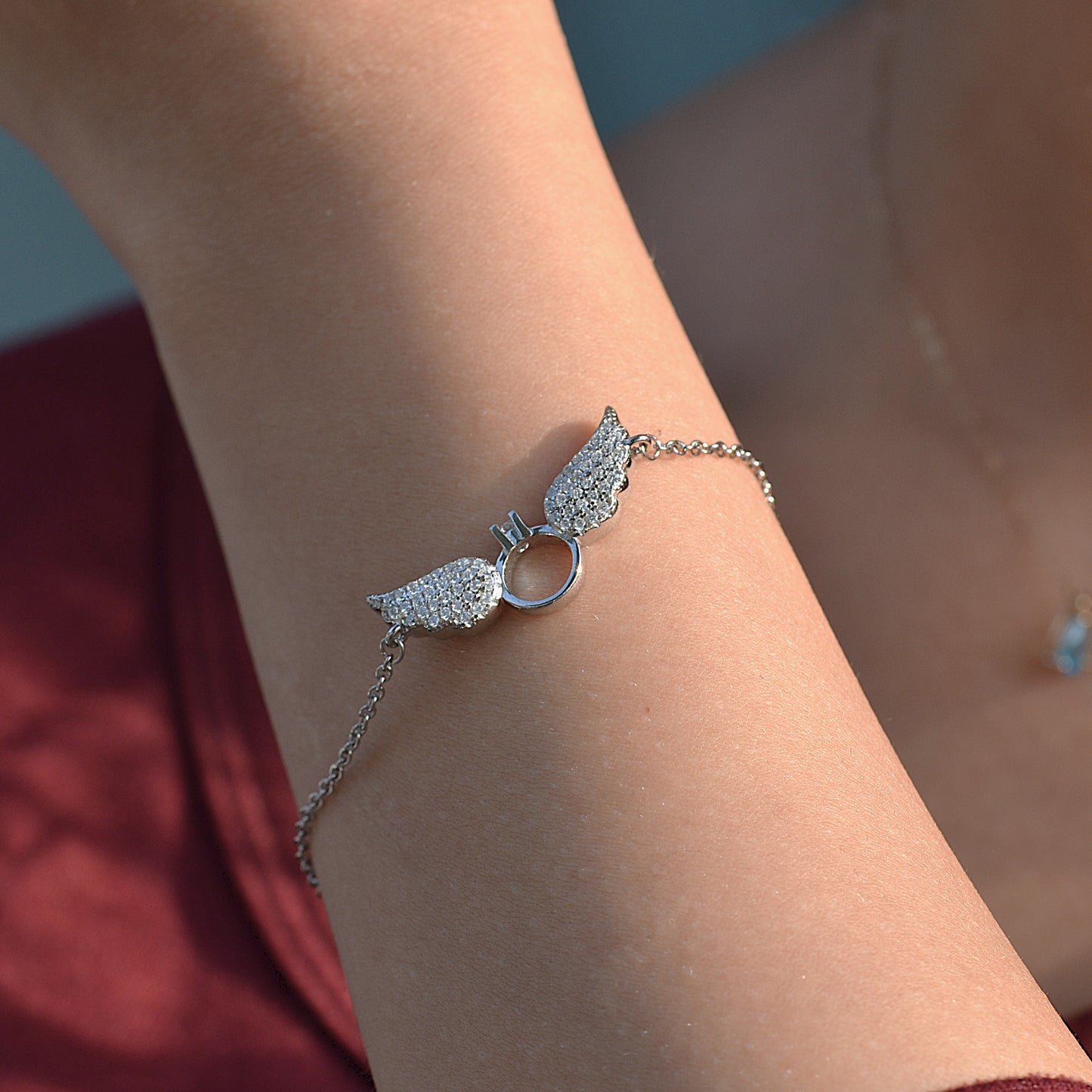 SILVER BRACELET FOR WOMEN Wings