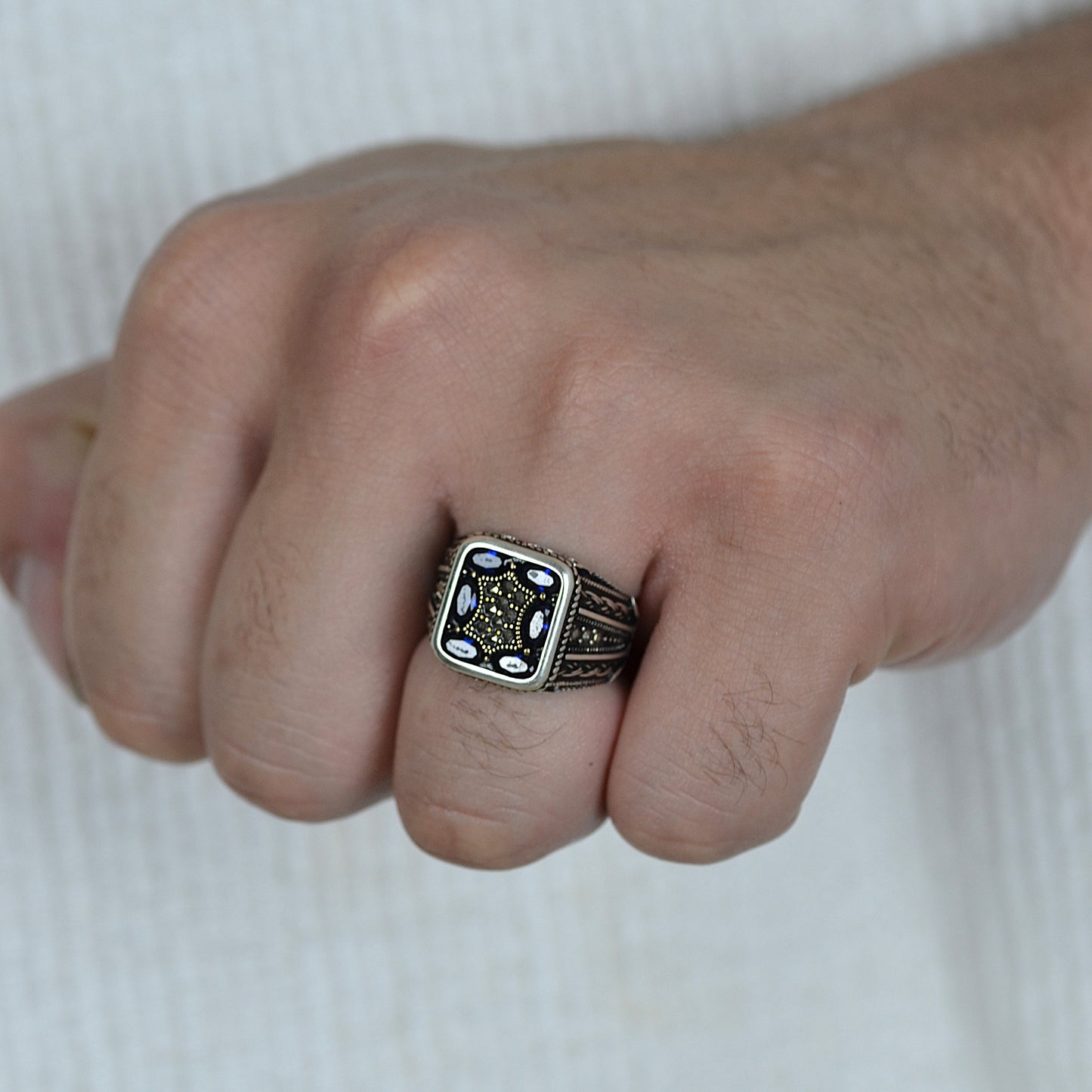 Ottoman Star Ring silver 925k
