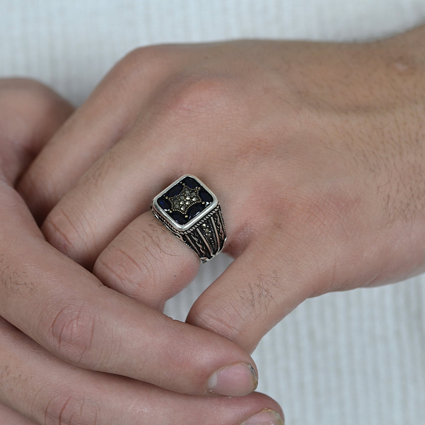 Ottoman Star Ring silver 925k