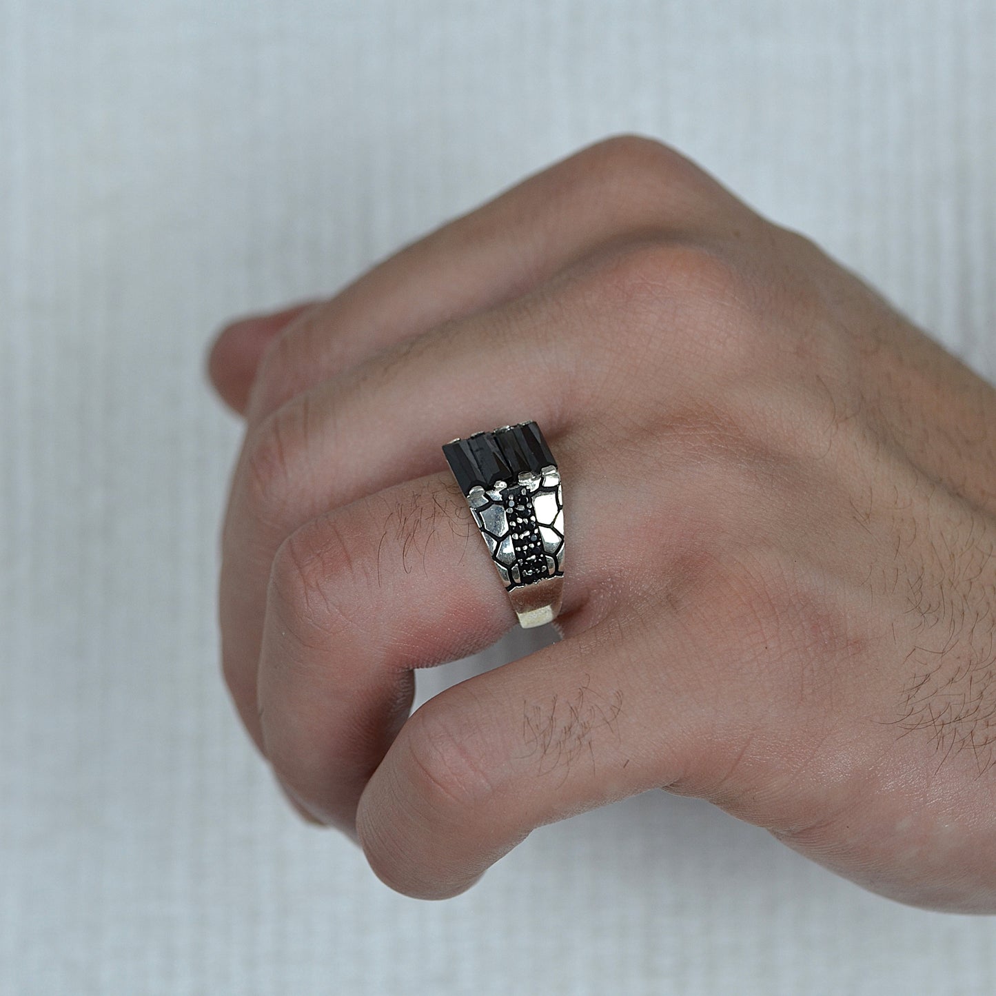 Dark Citadel Ring silver 925k