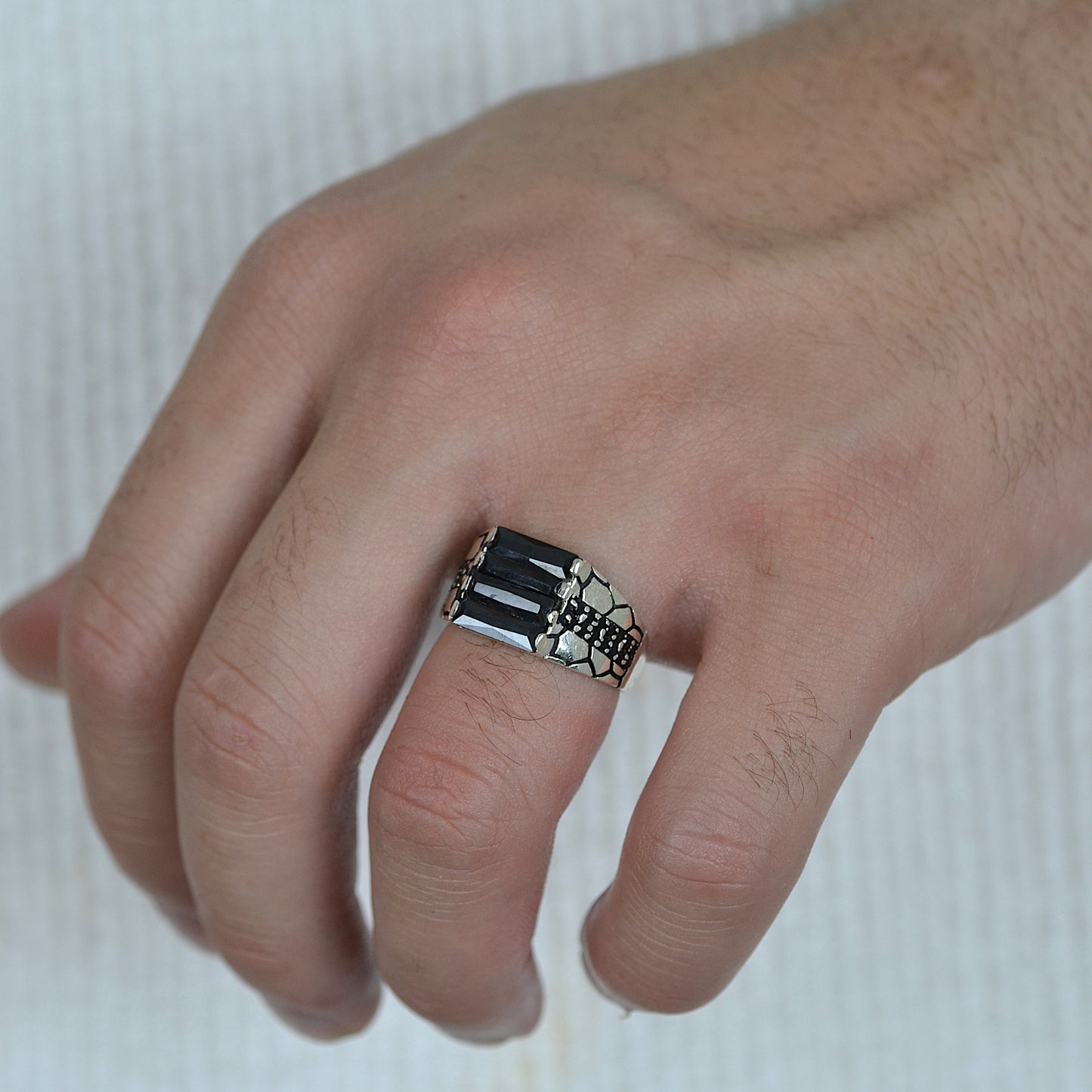 Dark Citadel Ring silver 925k