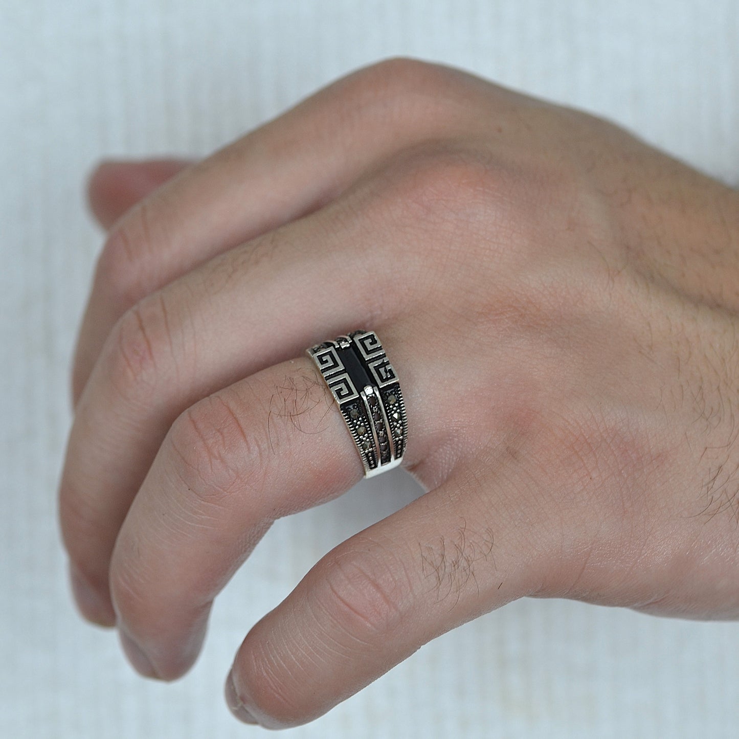 Greek Empire Ring silver 925k
