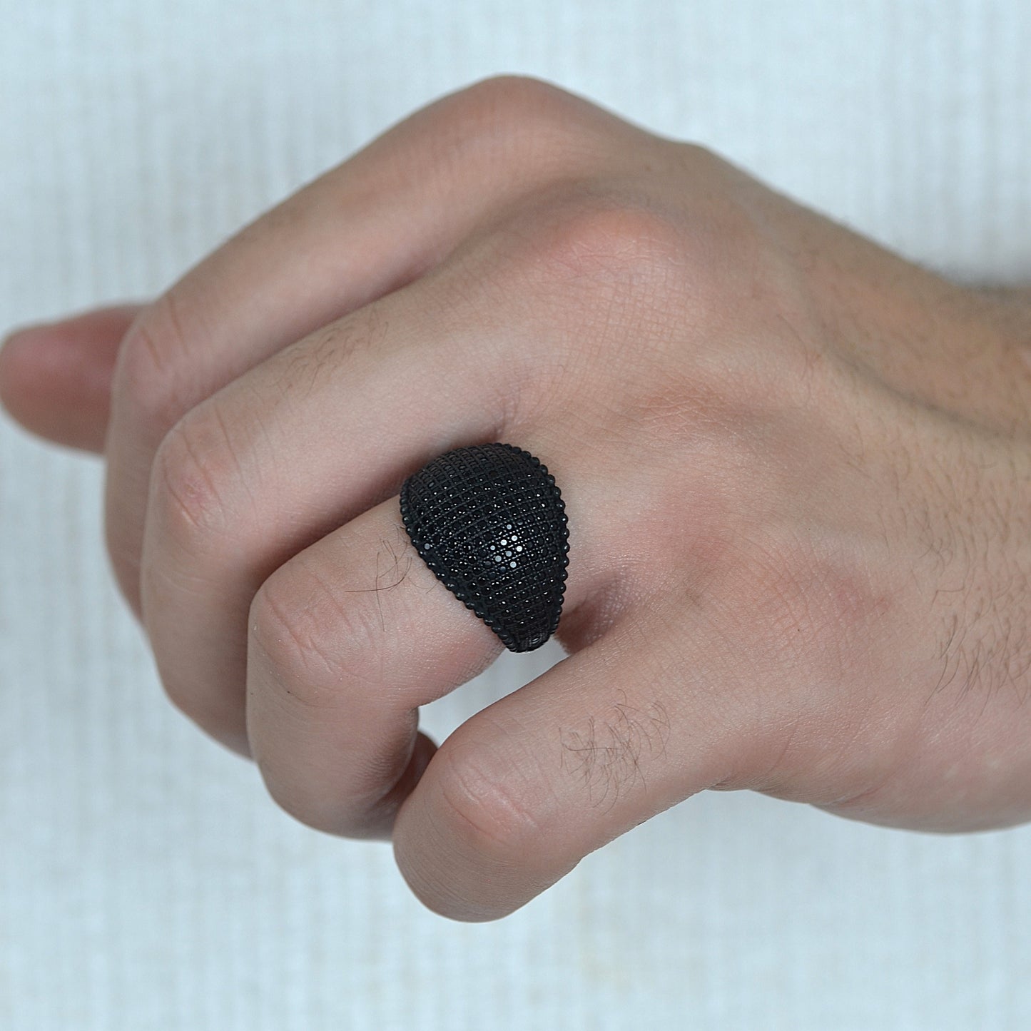 Dark Matter Ring silver 925k