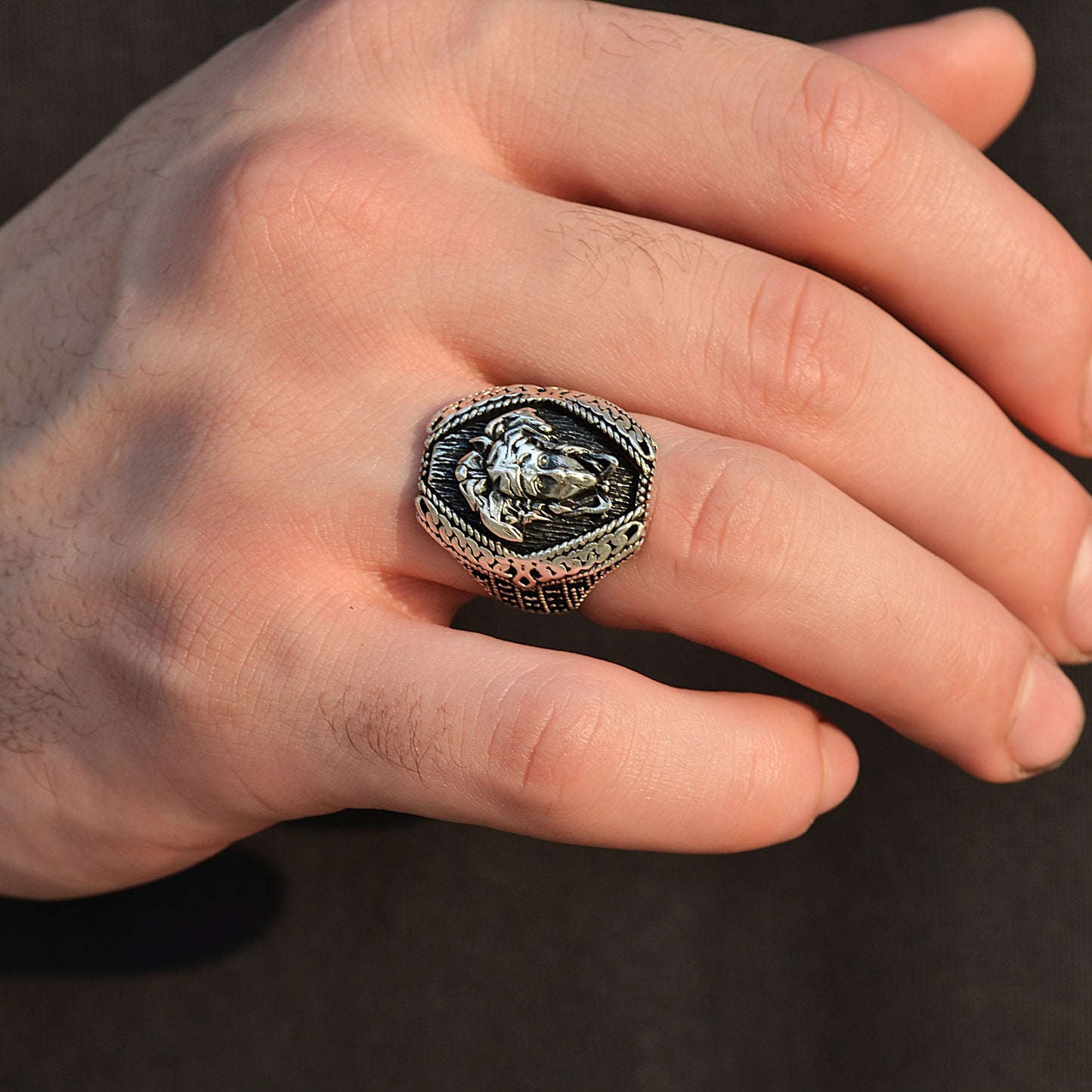 SILVER RING FOR MEN 925K NEW STYLE