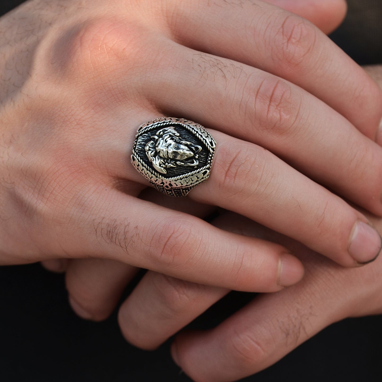 SILVER RING FOR MEN 925K NEW STYLE