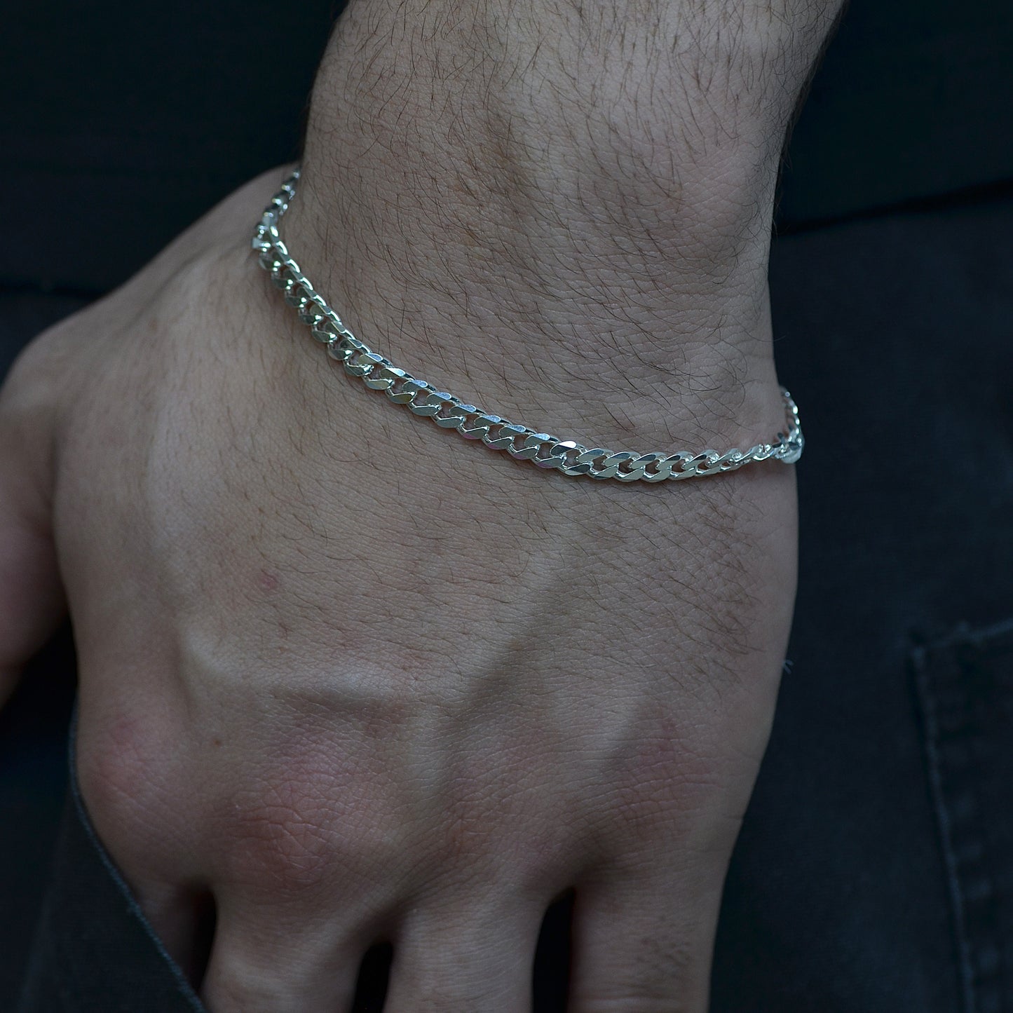 Urban Bracelet silver 925k Width:(6) mm