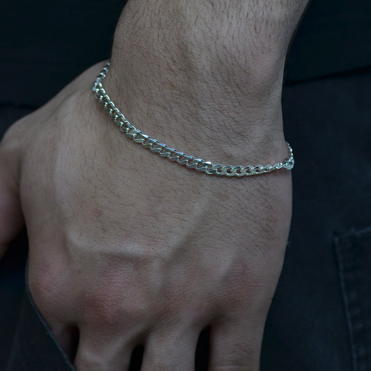 Urban Bracelet silver 925k Width:(6) mm
